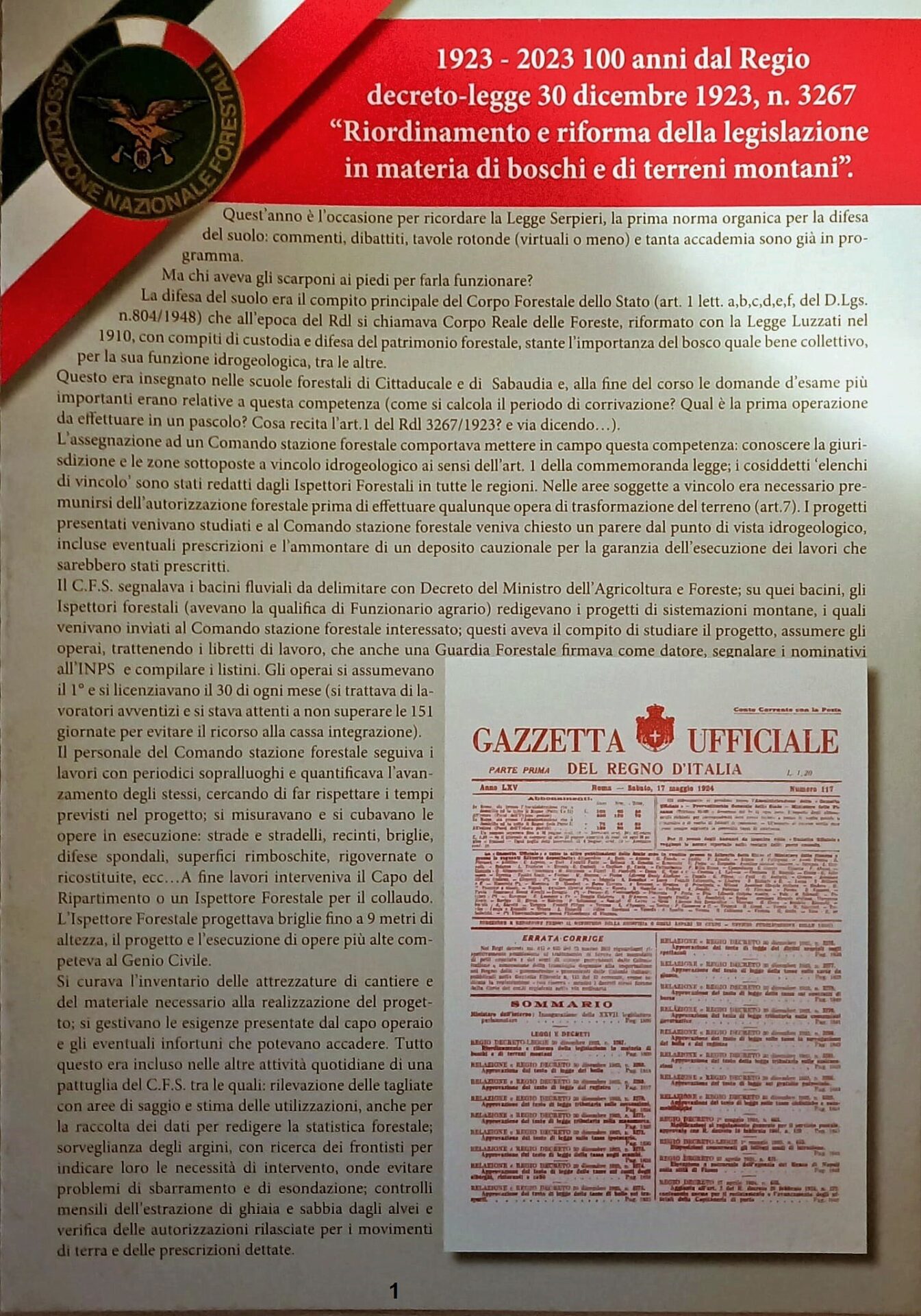 1923 2023 100 anni